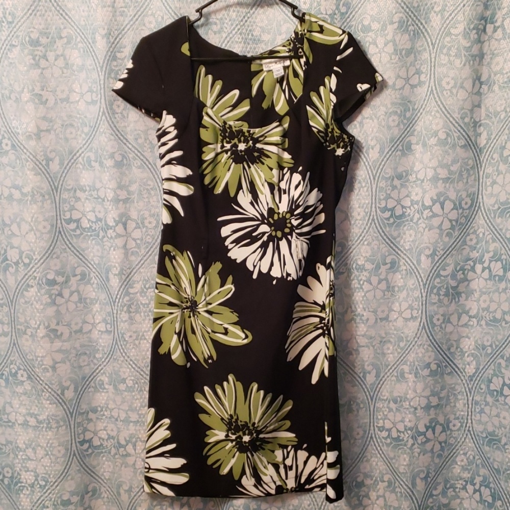 Beautiful green and black dress